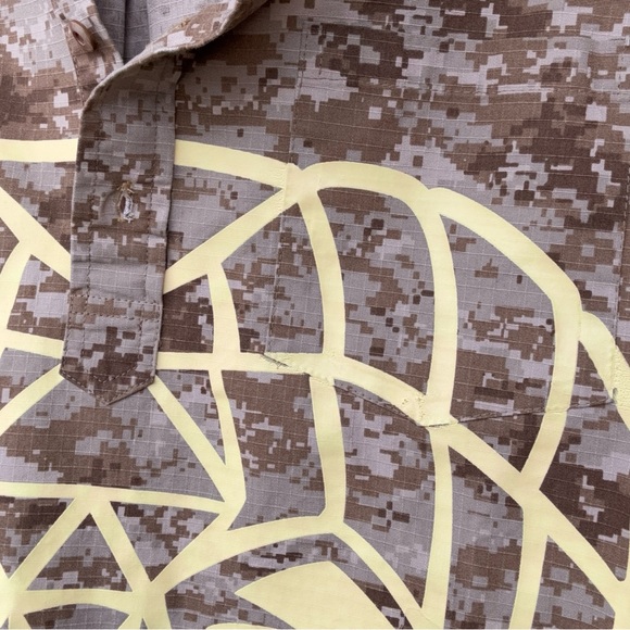 The Aloha Nui camo shirt pullover Hawaii graphic print Medium - Picture 9 of 9